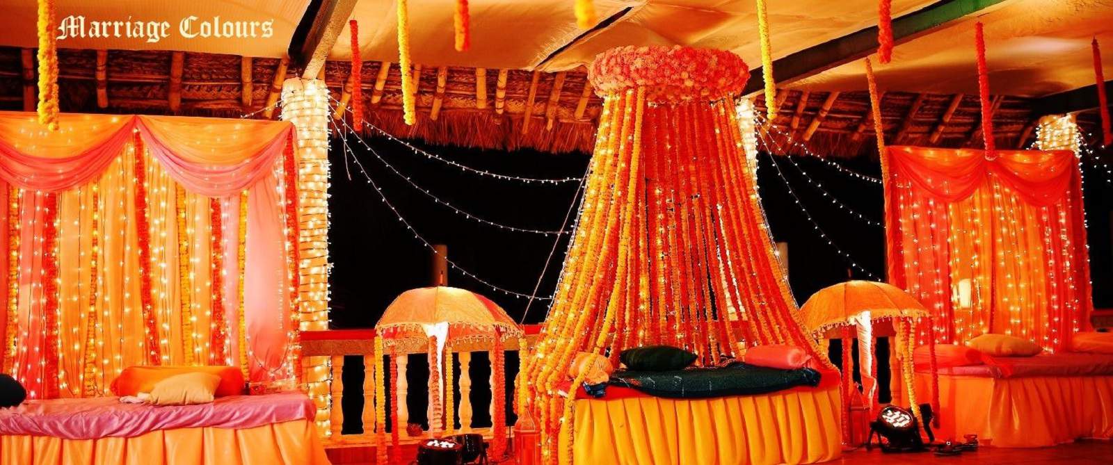 Colourful Sangeet, Beach side