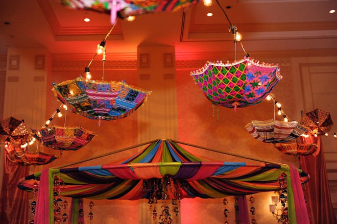 Sangeet party themed decor