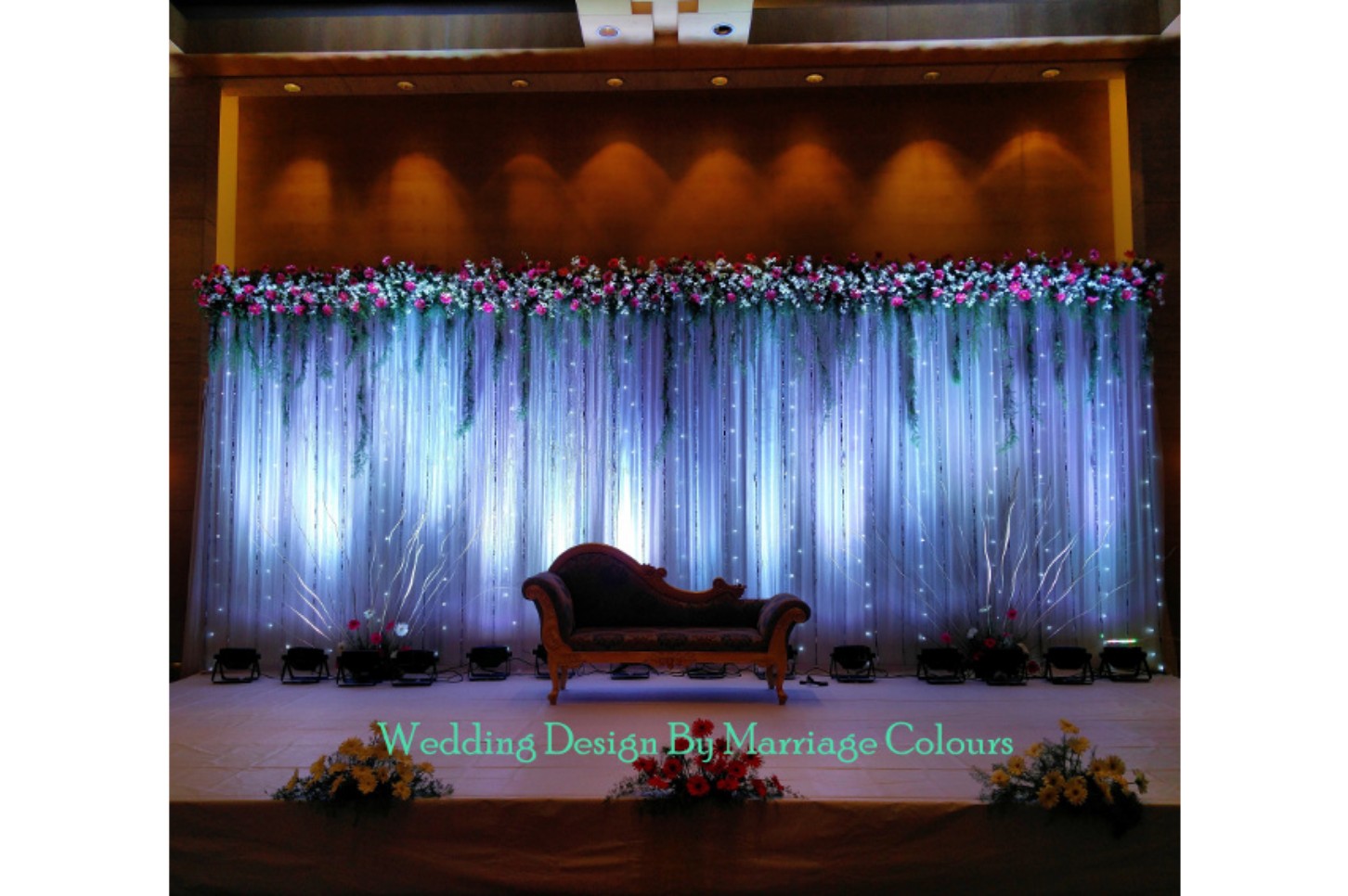 Trending Wedding Reception Backdrops Chennai