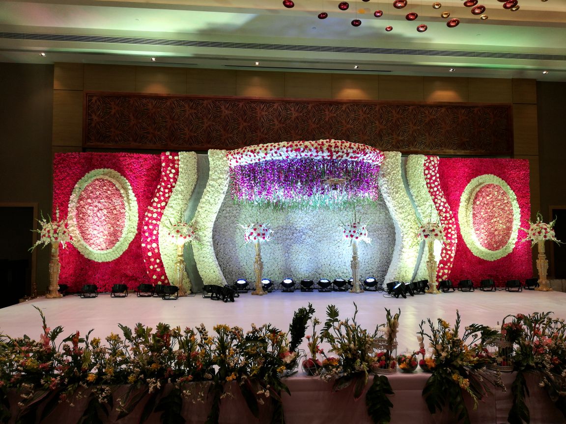 Flower wall wedding backdrop| Chennai