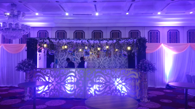 wedding party  decor  at crowne plaza chennai 