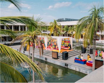 Beach wedding Chennai Intercontinental Mehendi Decor