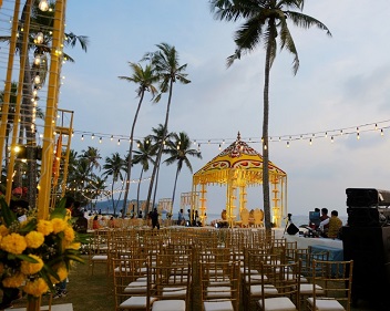 Taj Green Cove Beach Mandap