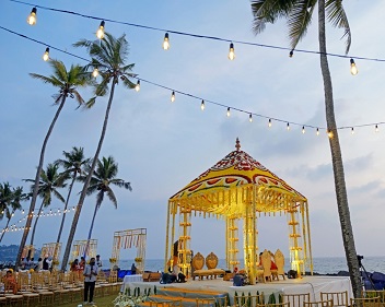 Taj Green Cove Beach Mandap