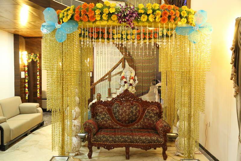  House  decoration for engagement trichy 