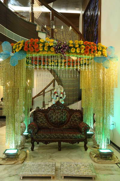  House  decoration for engagement trichy 