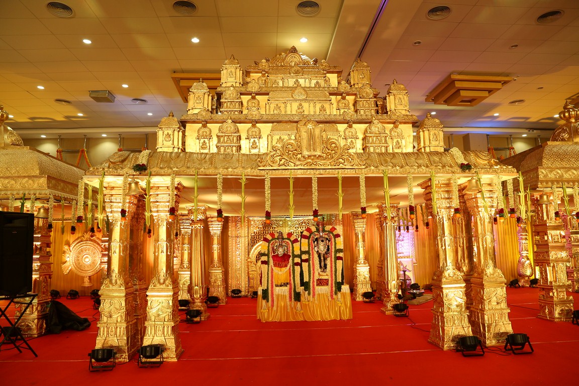 Tirpati theme mandapam decorations