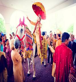 Cinematic Bride And Groom Entrance