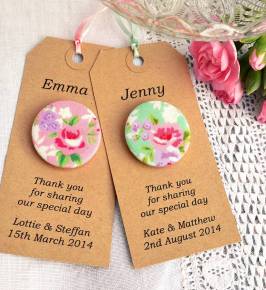 Personalised Wedding Favours