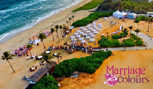 resorts for weddings in Chennai, wedding in resorts Chennai,beach wedding decorations