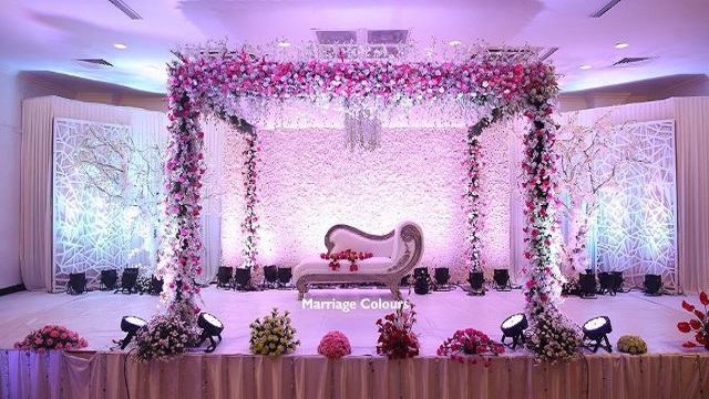 Details 100 marriage reception background design