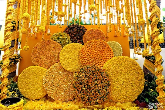 haldi decor, novotel chennai sipcot