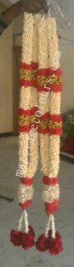 Jasmine & Red petals Garland-malai for marriage