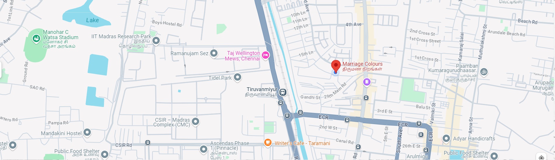 Marriage colours Location